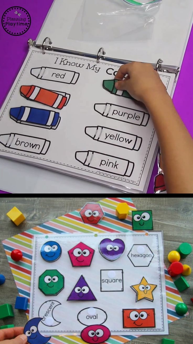 Preschool Activity Binder Free Printables